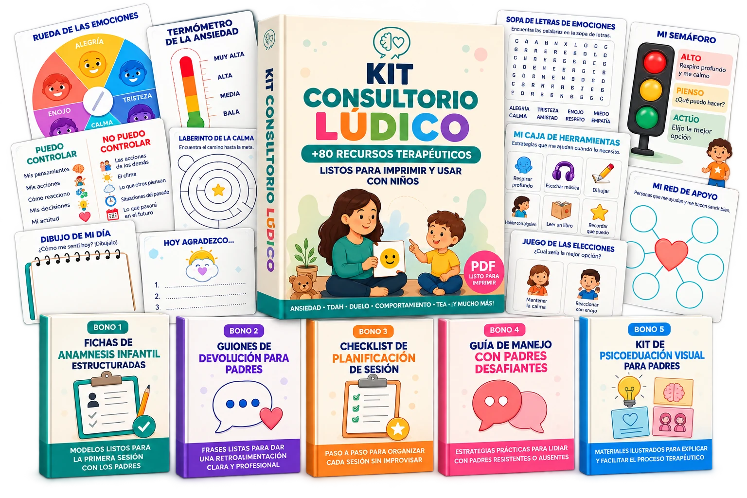 Kit Lúdico para Consultorio